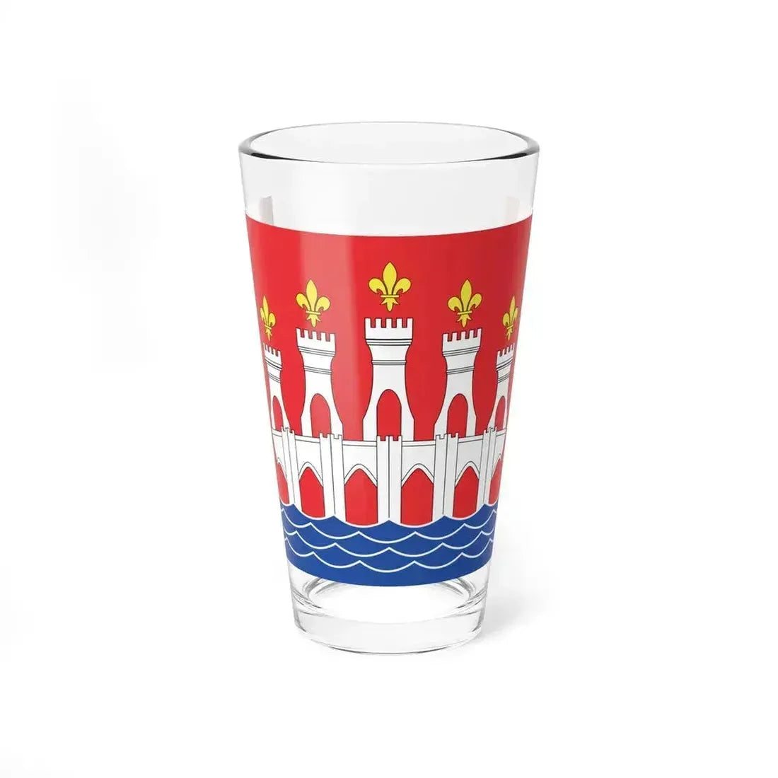 Flag of Lot France 2 - Pint Glass 16oz 16oz - Go Mug Yourself