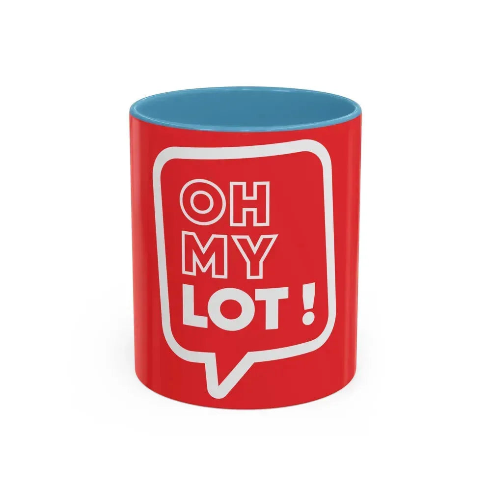 Flag of Lot France - Accent Coffee Mug 11oz Light Blue - Go Mug Yourself
