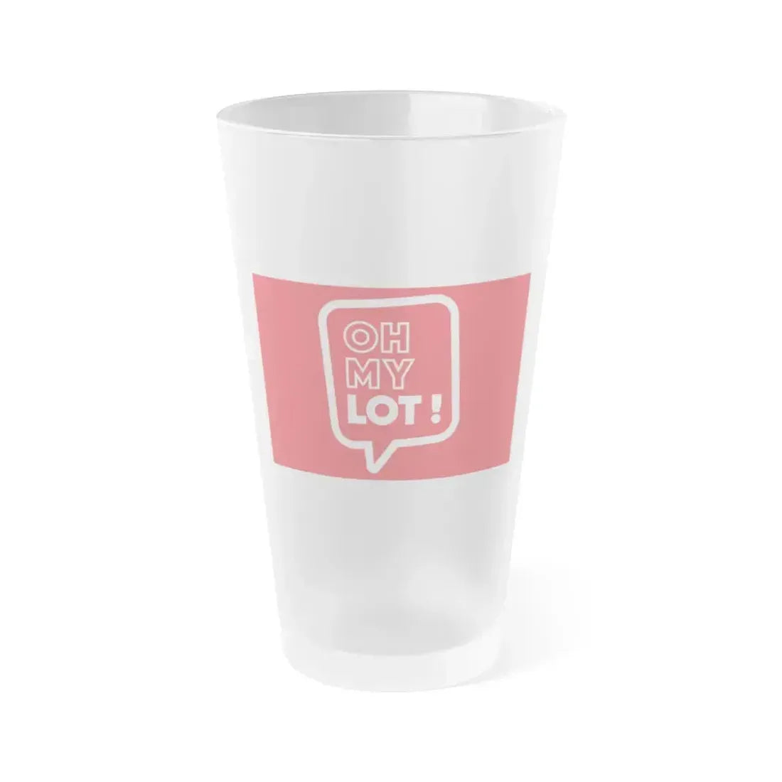 Flag of Lot France - Frosted Pint Glass 16oz 16oz Frosted - Go Mug Yourself