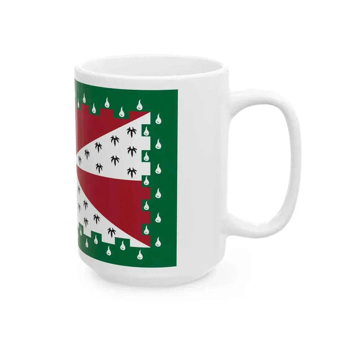 Flag of Loudoun County Virginia (United States) White Coffee Mug - Go Mug Yourself