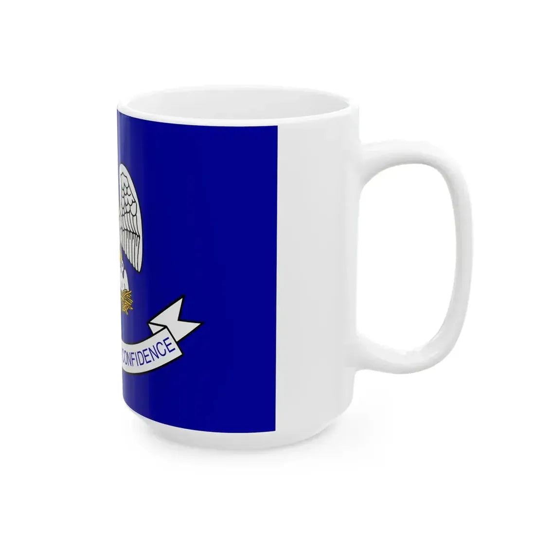 Flag of Louisiana 1912-2006 (United States) White Coffee Mug - Go Mug Yourself