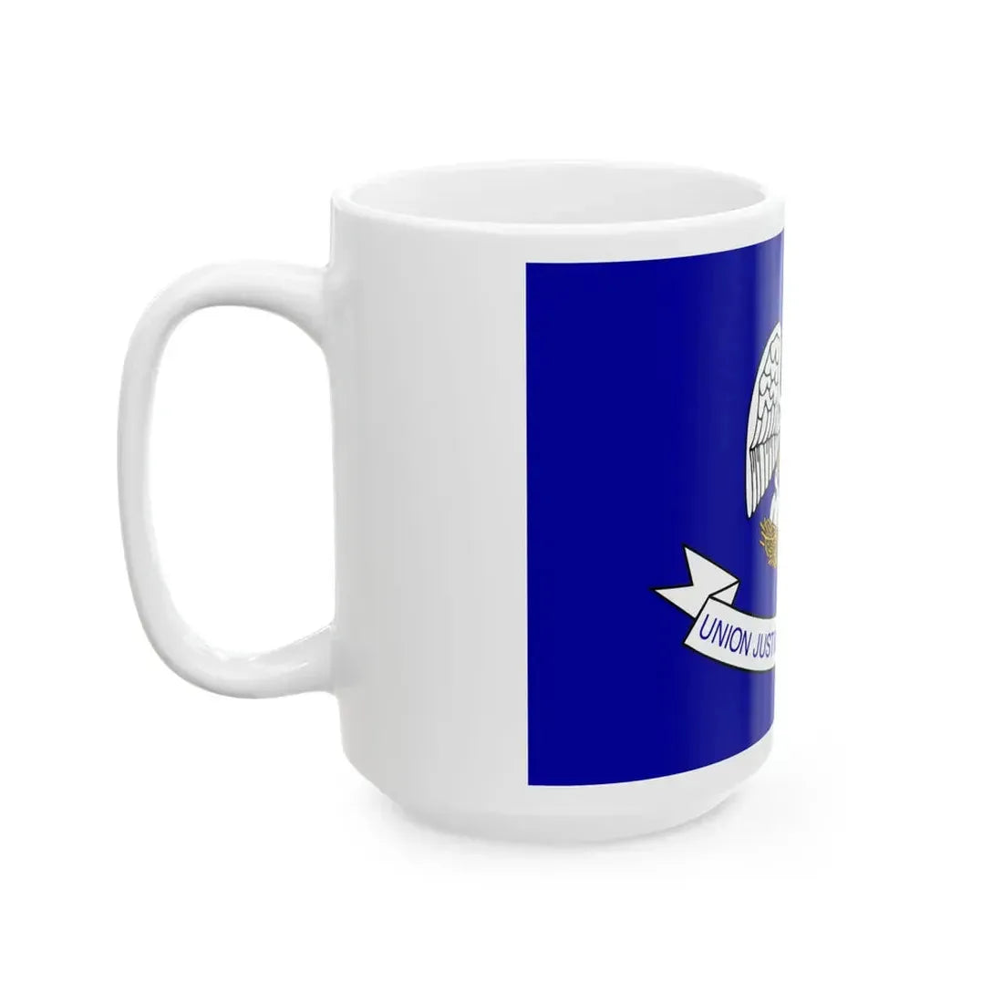 Flag of Louisiana 2006-2010 (United States) White Coffee Mug - Go Mug Yourself