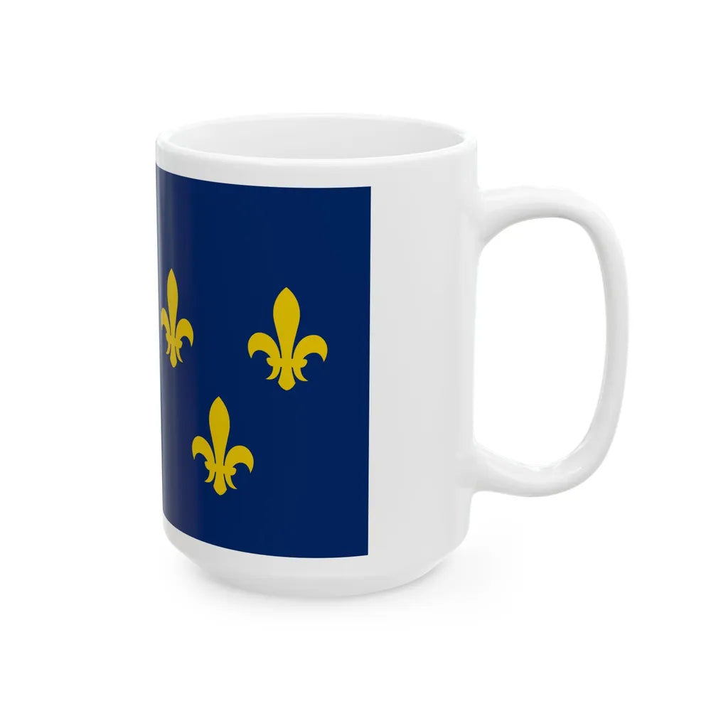 Flag of Louisville Kentucky 1934-2003 (United States) White Coffee Mug - Go Mug Yourself