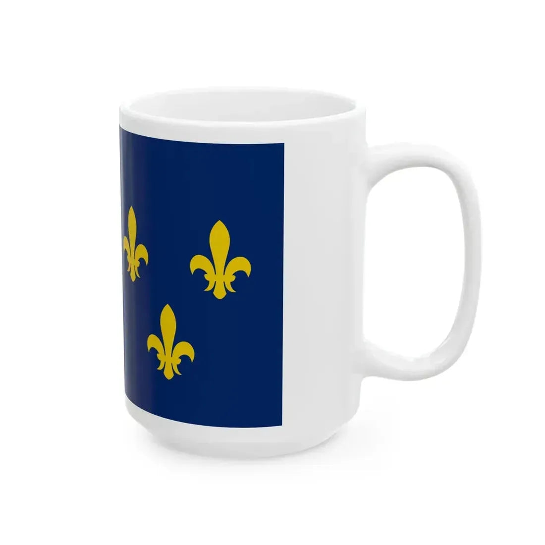 Flag of Louisville Kentucky 1934-2003 (United States) White Coffee Mug - Go Mug Yourself