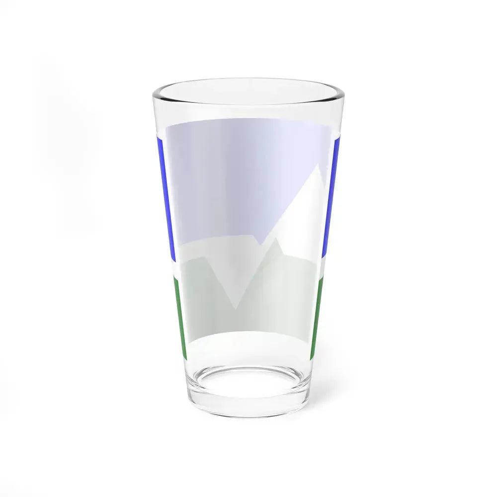 Flag of Loveland, Colorado - Pint Glass 16oz - Go Mug Yourself