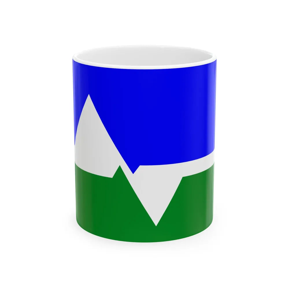 Flag of Loveland Colorado (United States) White Coffee Mug 11oz - Go Mug Yourself