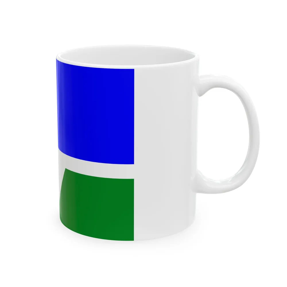 Flag of Loveland Colorado (United States) White Coffee Mug - Go Mug Yourself
