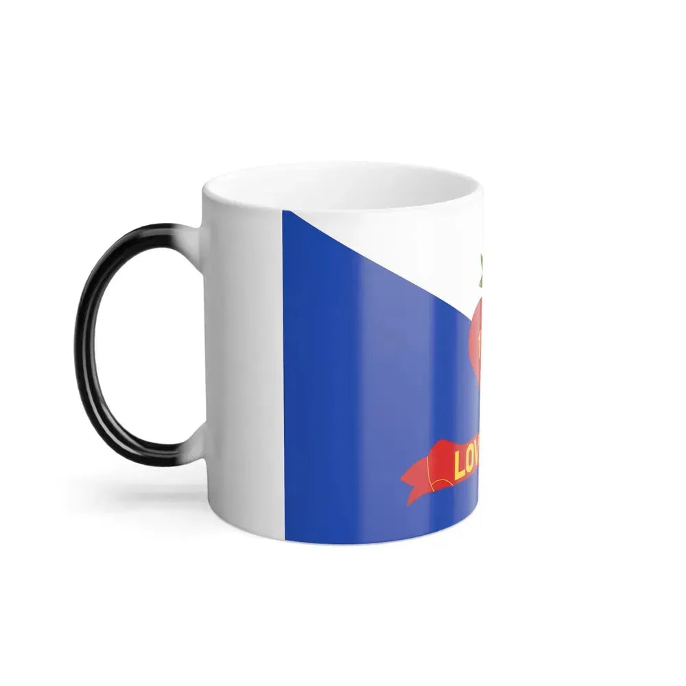 Flag of Loveland, Ohio - Color Changing Coffee Mug - Go Mug Yourself