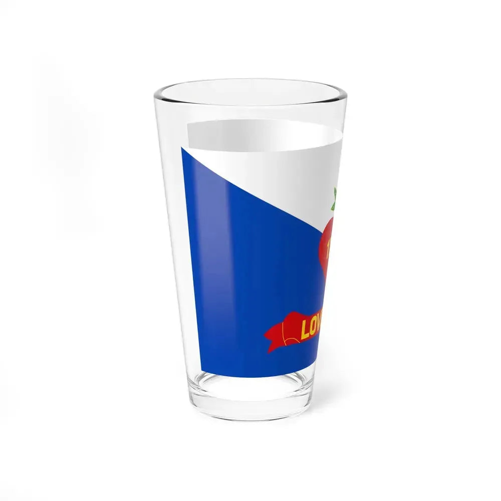 Flag of Loveland, Ohio - Pint Glass 16oz - Go Mug Yourself