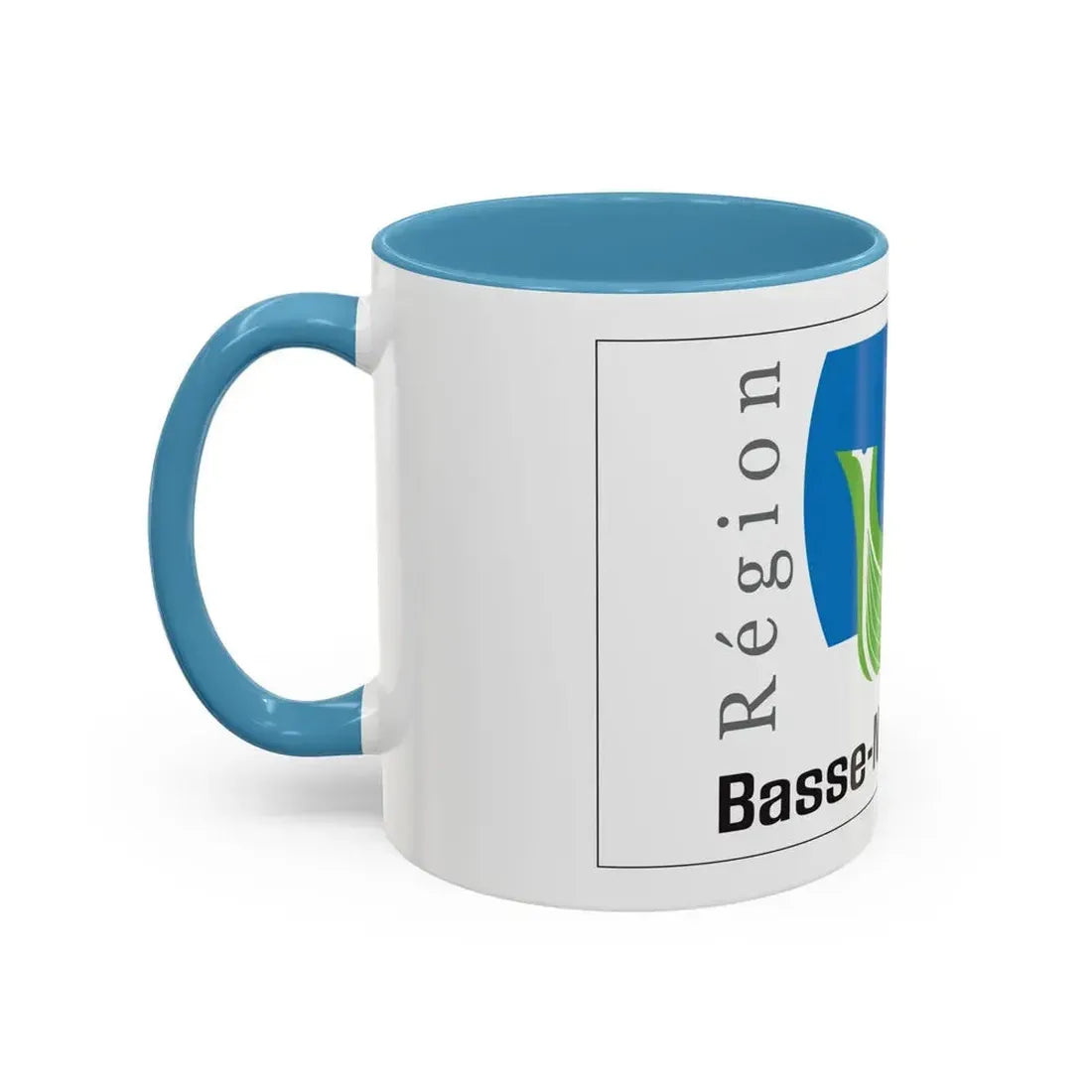 Flag of Lower Normandy France 2 - Accent Coffee Mug - Go Mug Yourself