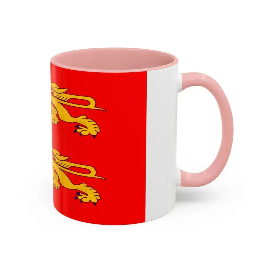 Flag of Lower Normandy France - Accent Coffee Mug - Go Mug Yourself