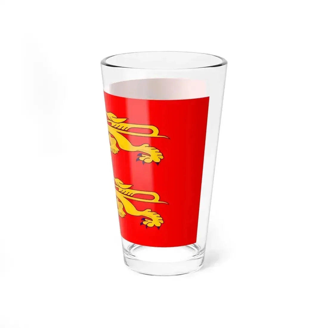 Flag of Lower Normandy France - Pint Glass 16oz - Go Mug Yourself