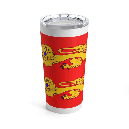 Flag of Lower Normandy France - Tumbler 20oz 20oz - Go Mug Yourself