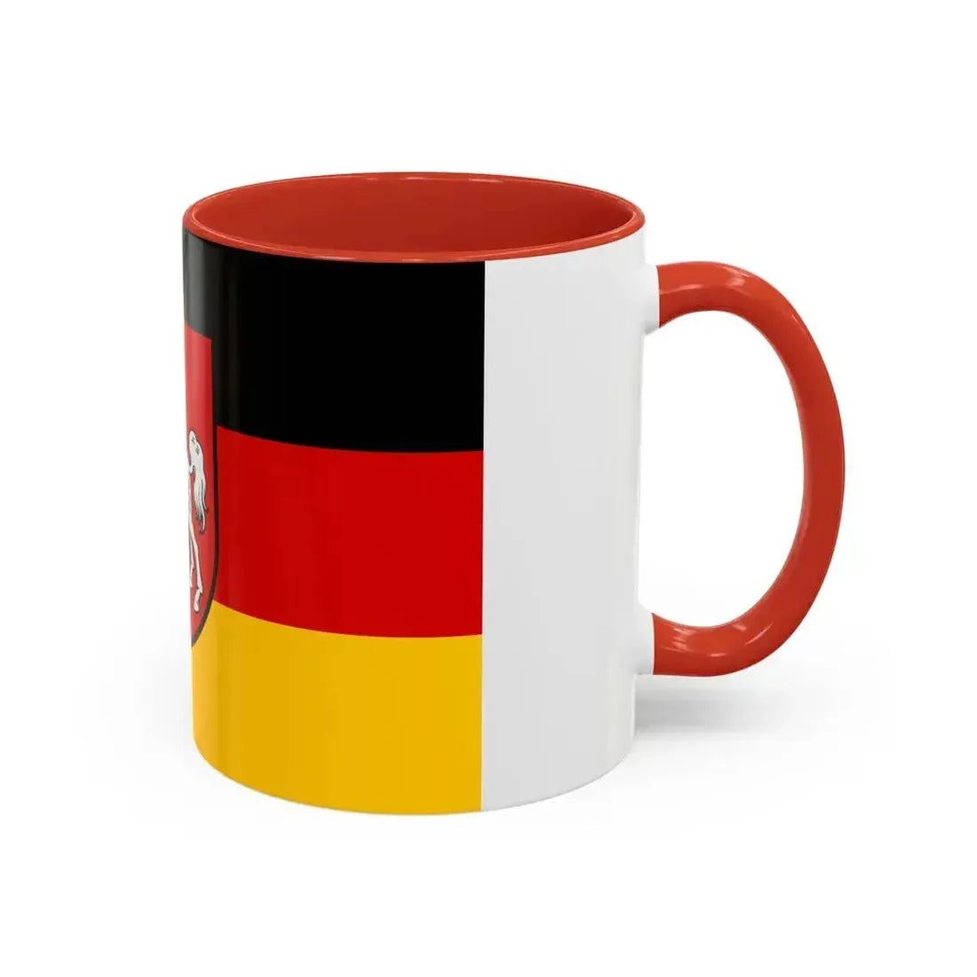 Flag of Lower Saxony Germany - Accent Coffee Mug - Go Mug Yourself
