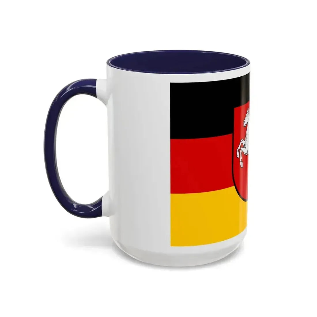 Flag of Lower Saxony Germany - Accent Coffee Mug - Go Mug Yourself