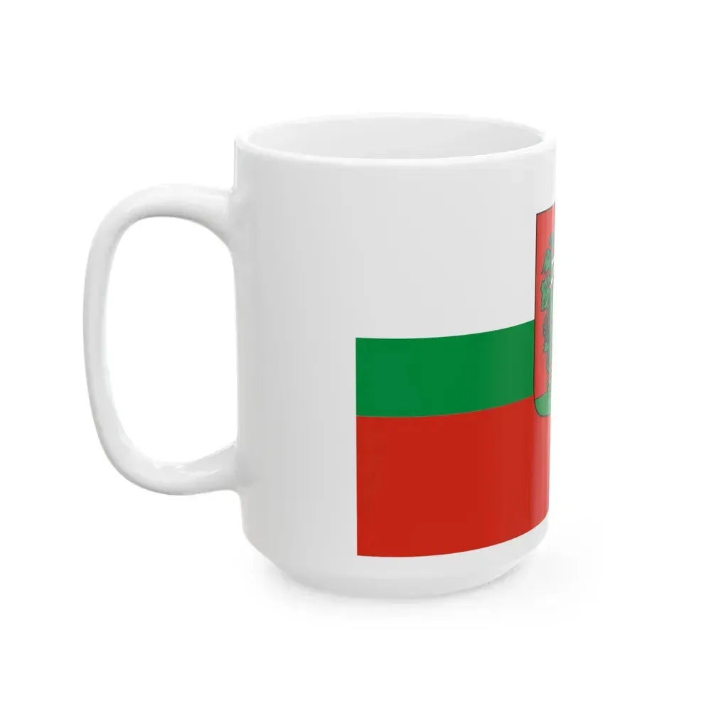 Flag of Lublin Poland - White Coffee Mug - Go Mug Yourself