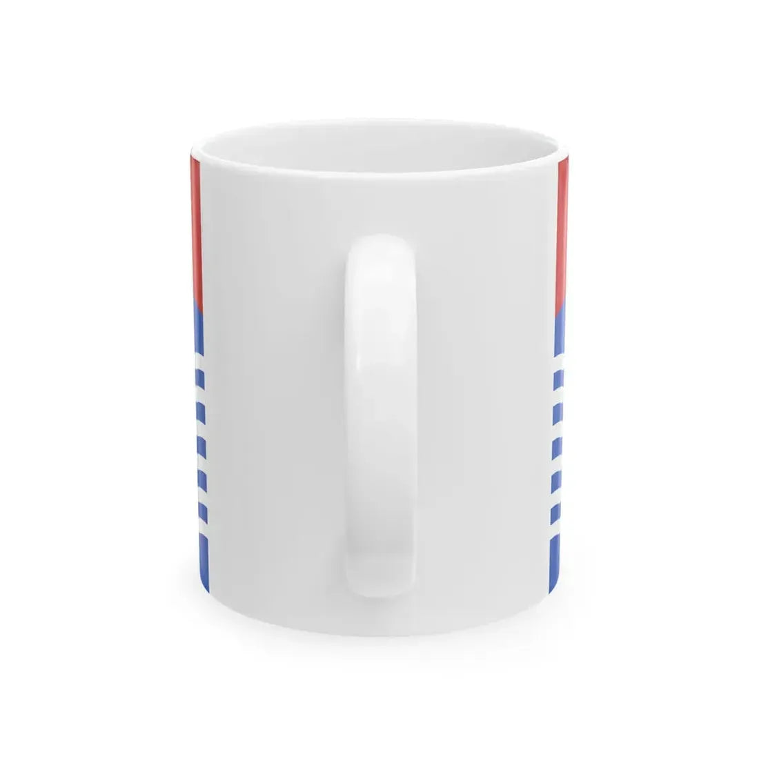 Flag of Lucanian Taranto (Italy) White Coffee Mug - Go Mug Yourself
