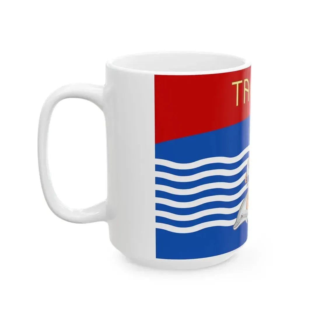 Flag of Lucanian Taranto (Italy) White Coffee Mug - Go Mug Yourself