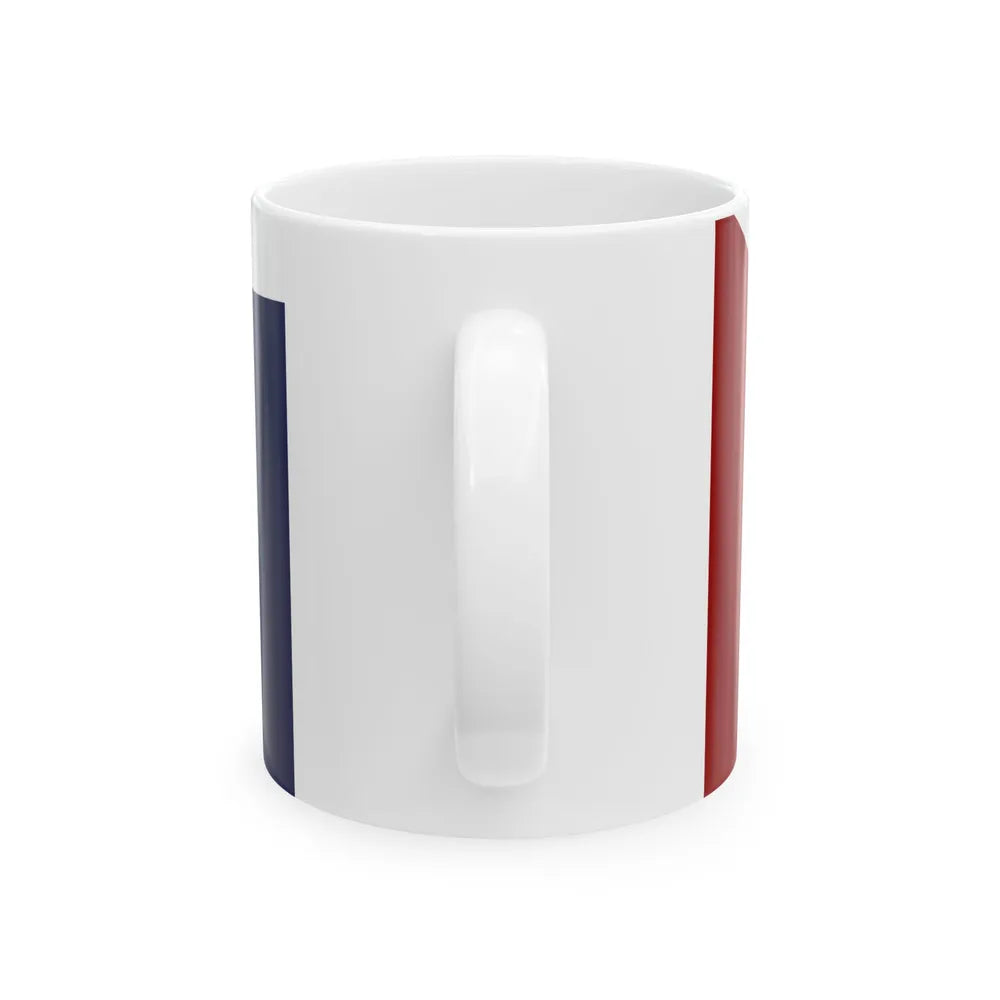 Flag of Lucas County Ohio (United States) White Coffee Mug - Go Mug Yourself