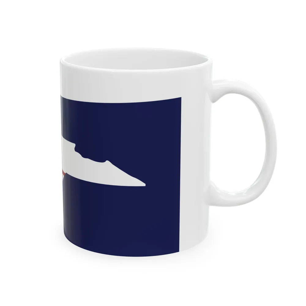 Flag of Lucas County Ohio (United States) White Coffee Mug - Go Mug Yourself