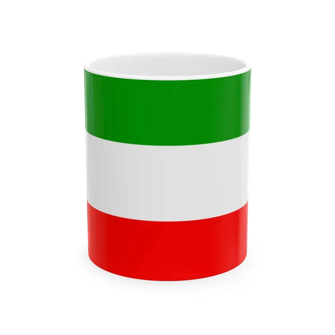 Flag of Lucca 1799-1801 (Italy) White Coffee Mug 11oz - Go Mug Yourself