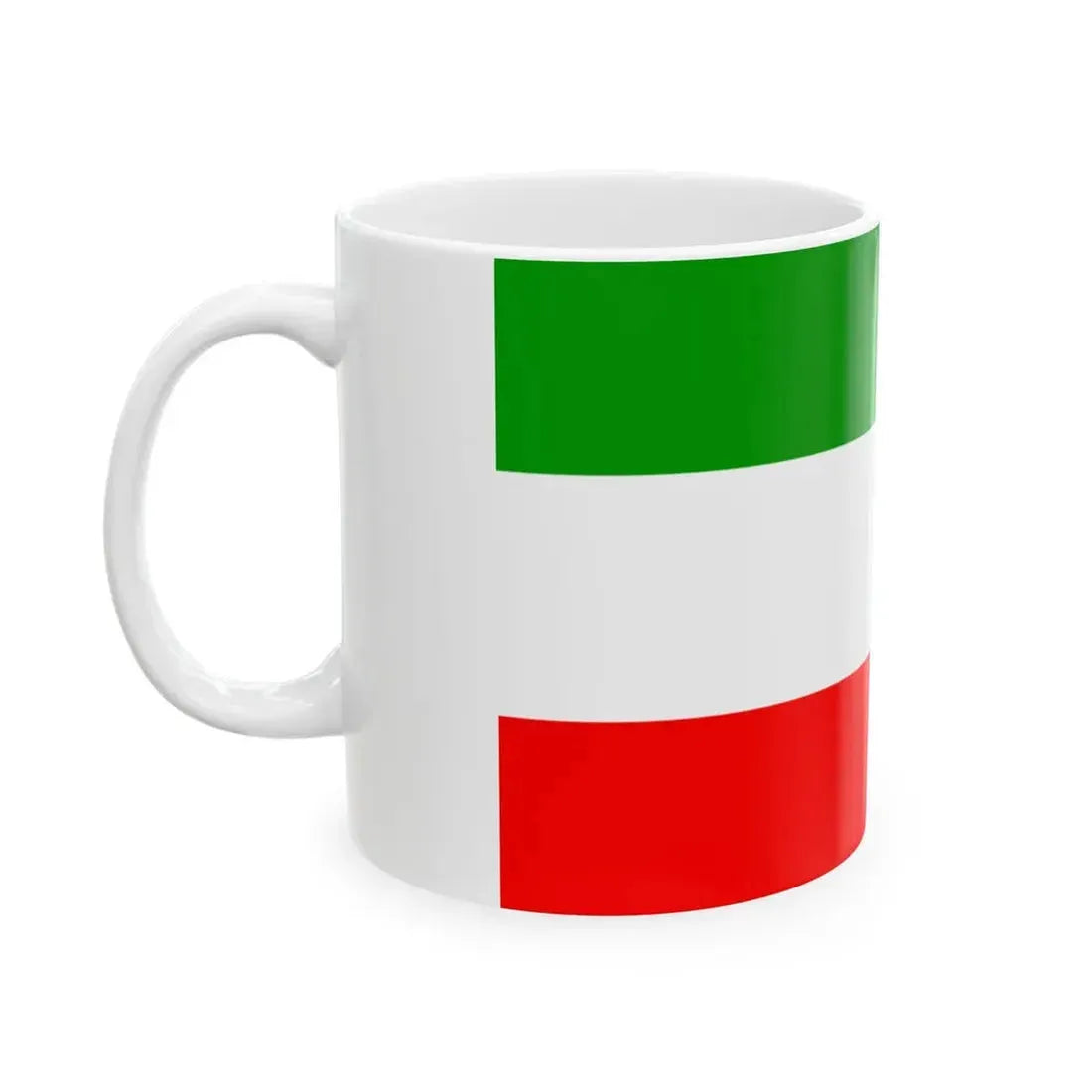 Flag of Lucca 1799-1801 (Italy) White Coffee Mug - Go Mug Yourself