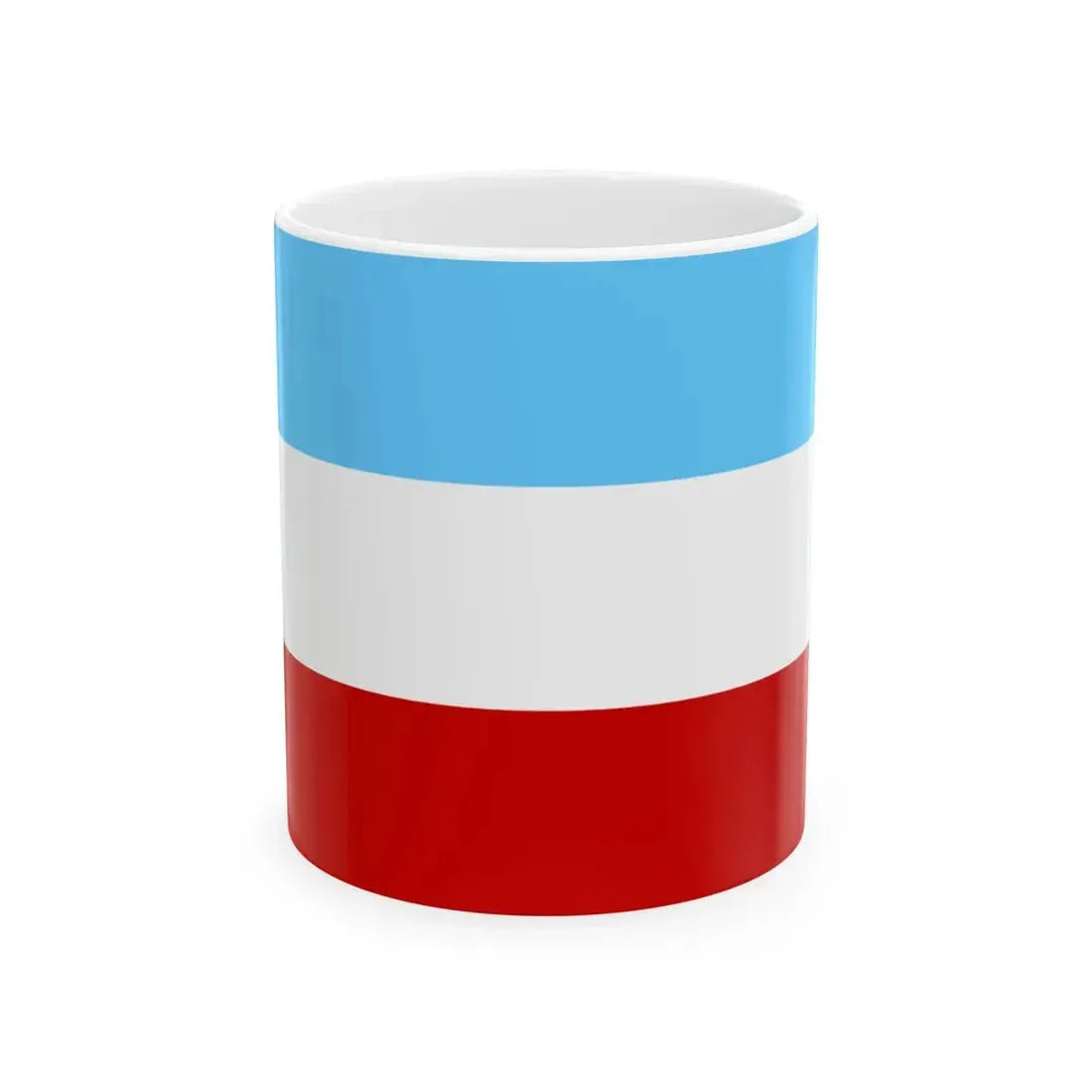 Flag of Lucca 1805-1809 (Italy) White Coffee Mug 11oz - Go Mug Yourself