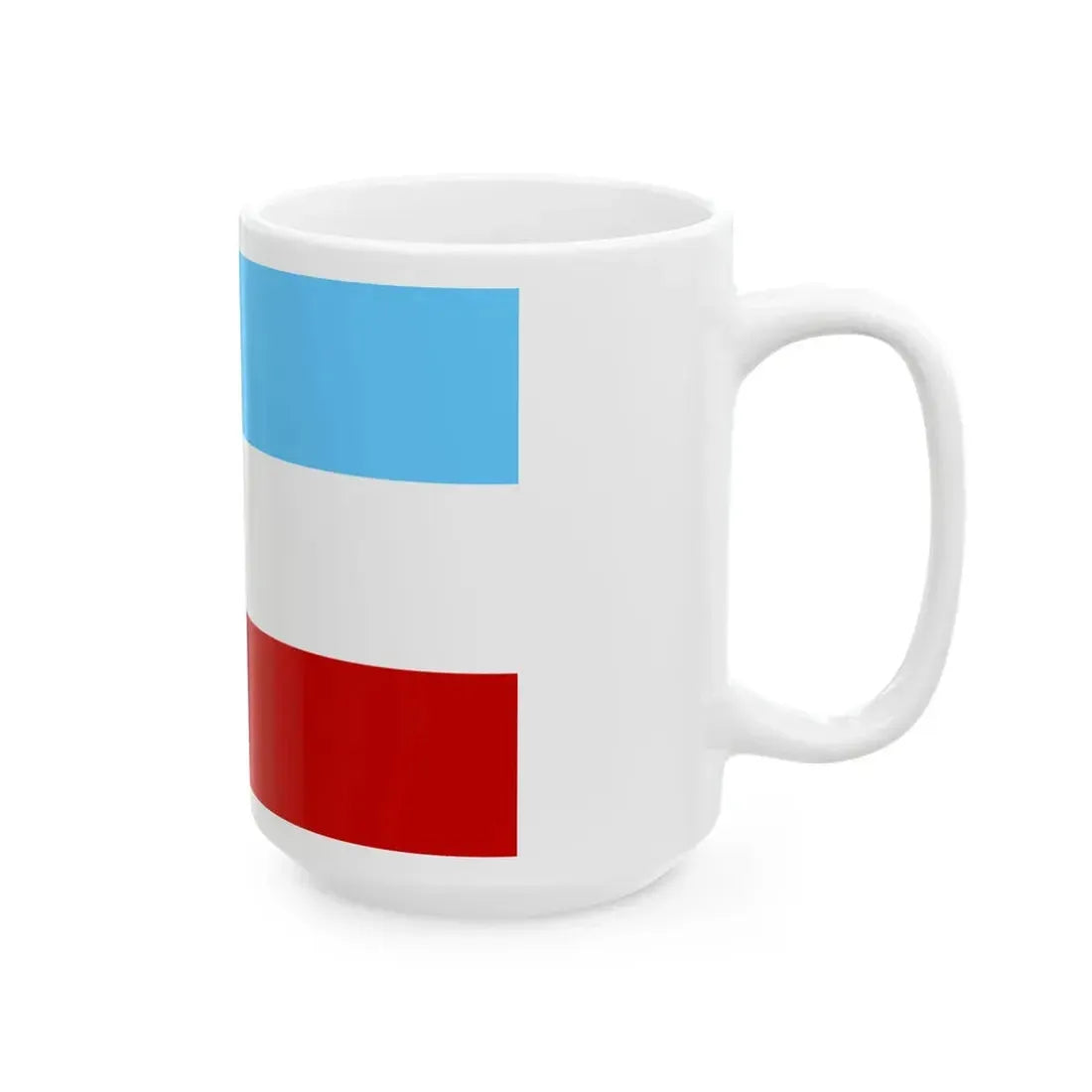 Flag of Lucca 1805-1809 (Italy) White Coffee Mug - Go Mug Yourself