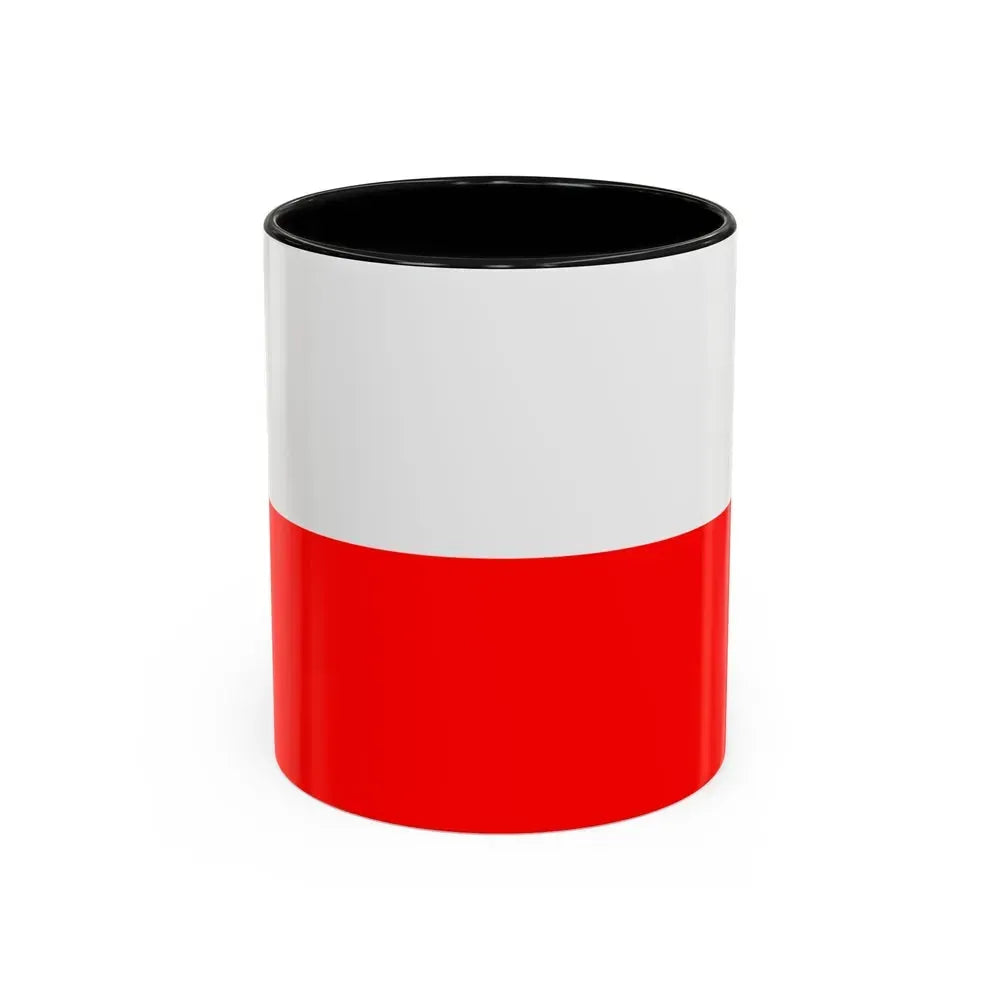Flag of Lucca Italy - Accent Coffee Mug 11oz Black - Go Mug Yourself