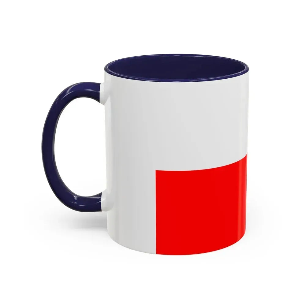 Flag of Lucca Italy - Accent Coffee Mug - Go Mug Yourself