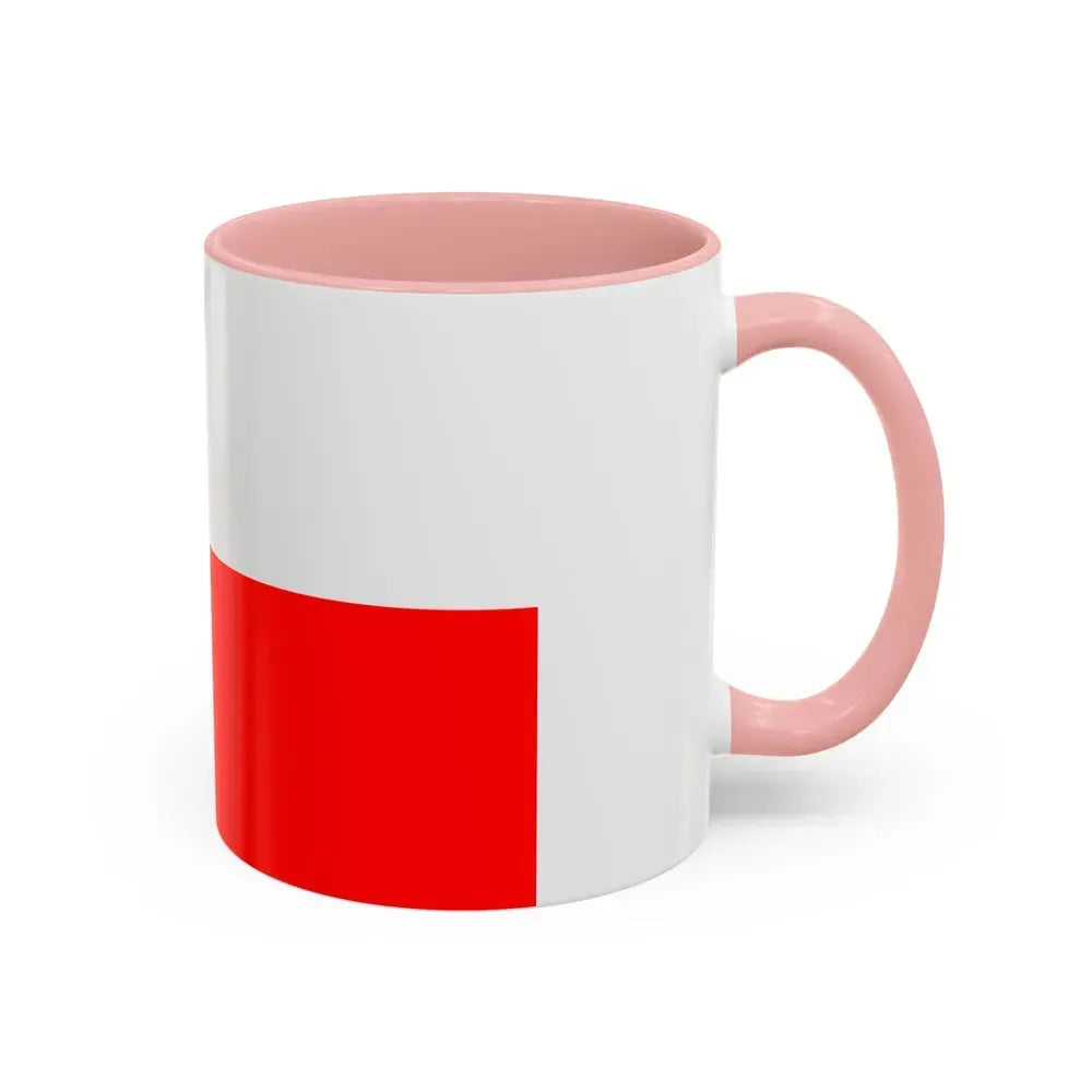 Flag of Lucca Italy - Accent Coffee Mug - Go Mug Yourself