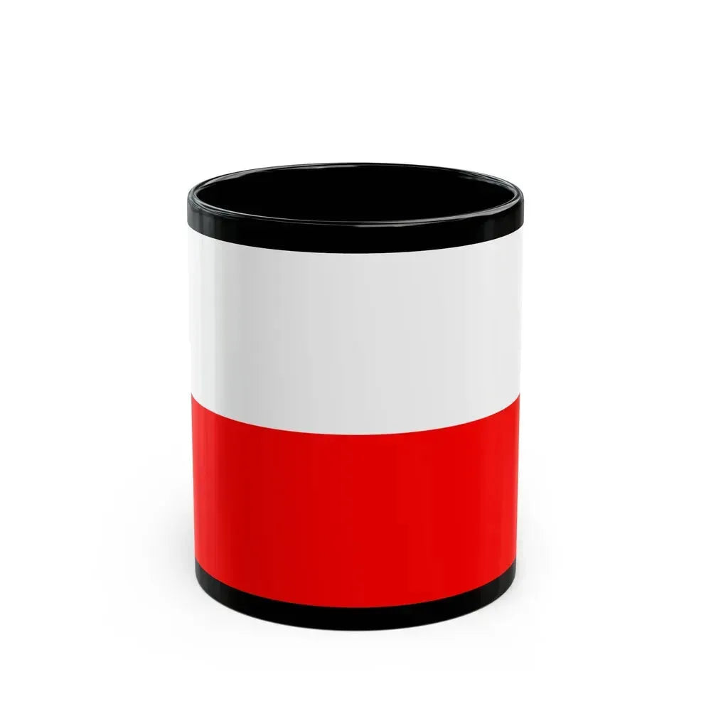 Flag of Lucca Italy - Black Coffee Mug 11oz - Go Mug Yourself