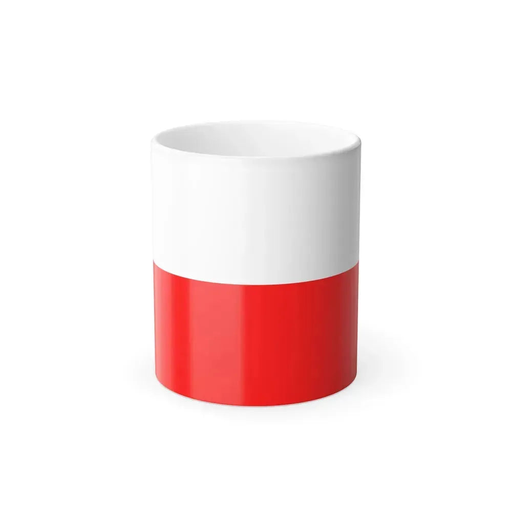 Flag of Lucca Italy - Color Changing Coffee Mug 11oz - Go Mug Yourself