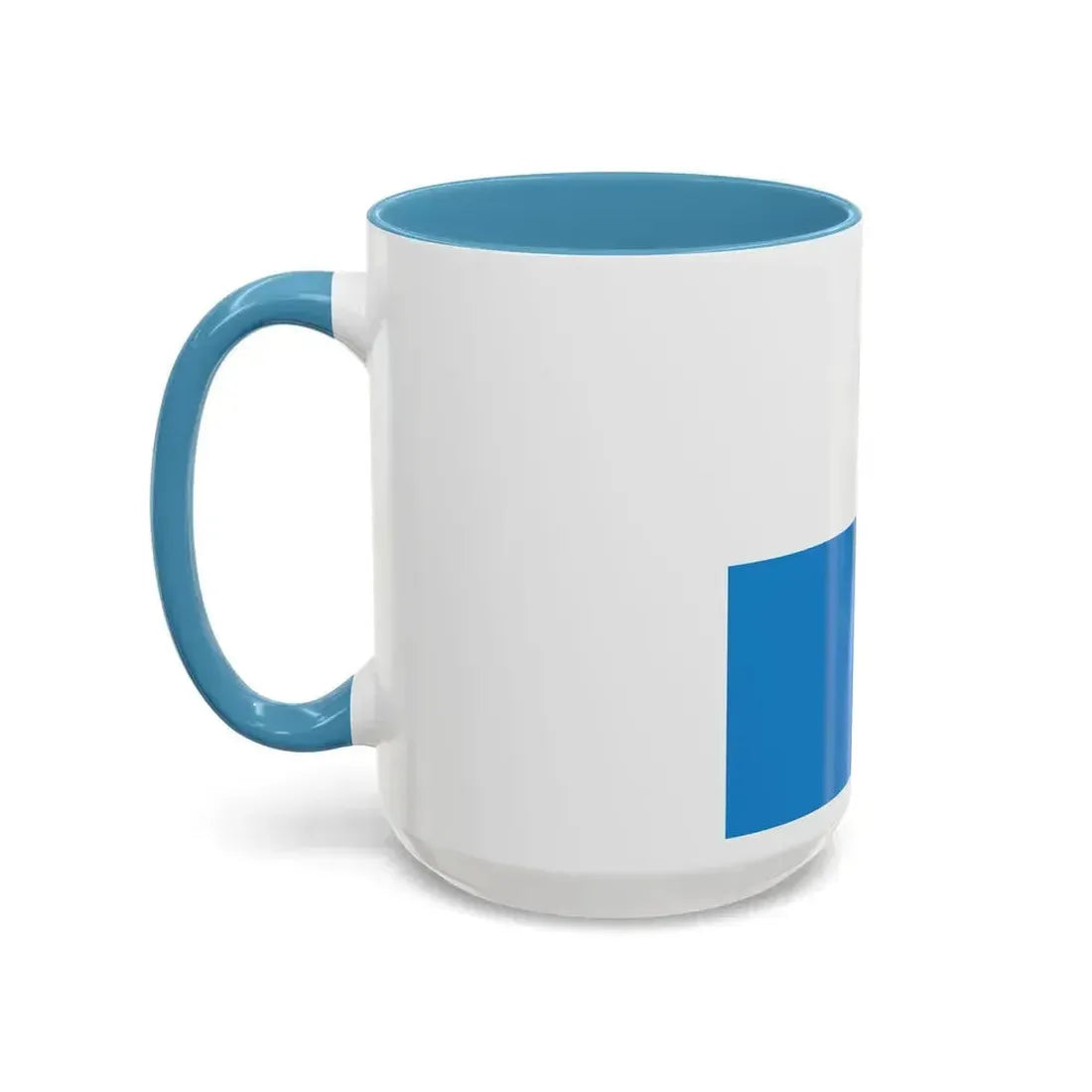 Flag of Lucerne Switzerland - Accent Coffee Mug - Go Mug Yourself