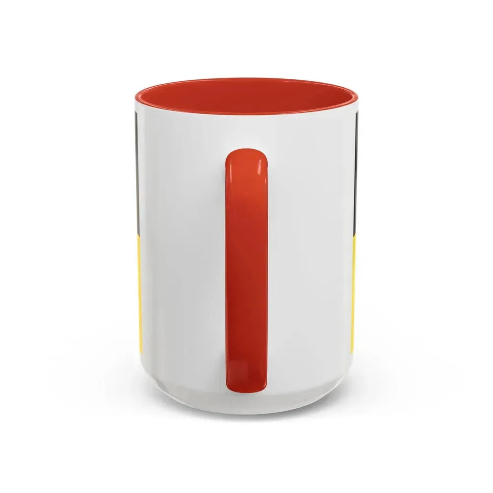 Flag of Ludwigsburg Germany - Accent Coffee Mug - Go Mug Yourself