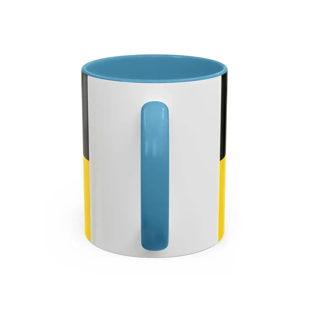 Flag of Ludwigsburg Germany - Accent Coffee Mug - Go Mug Yourself