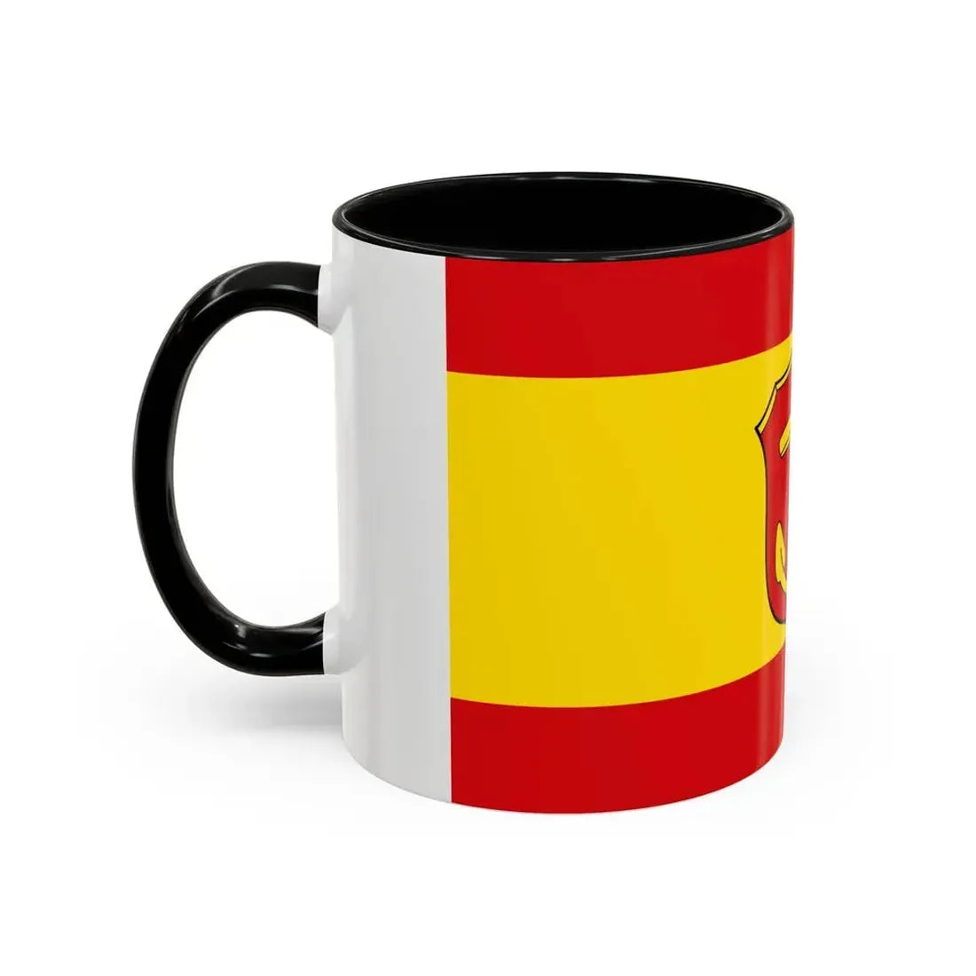 Flag of Ludwigshafen am Rhein Germany - Accent Coffee Mug - Go Mug Yourself