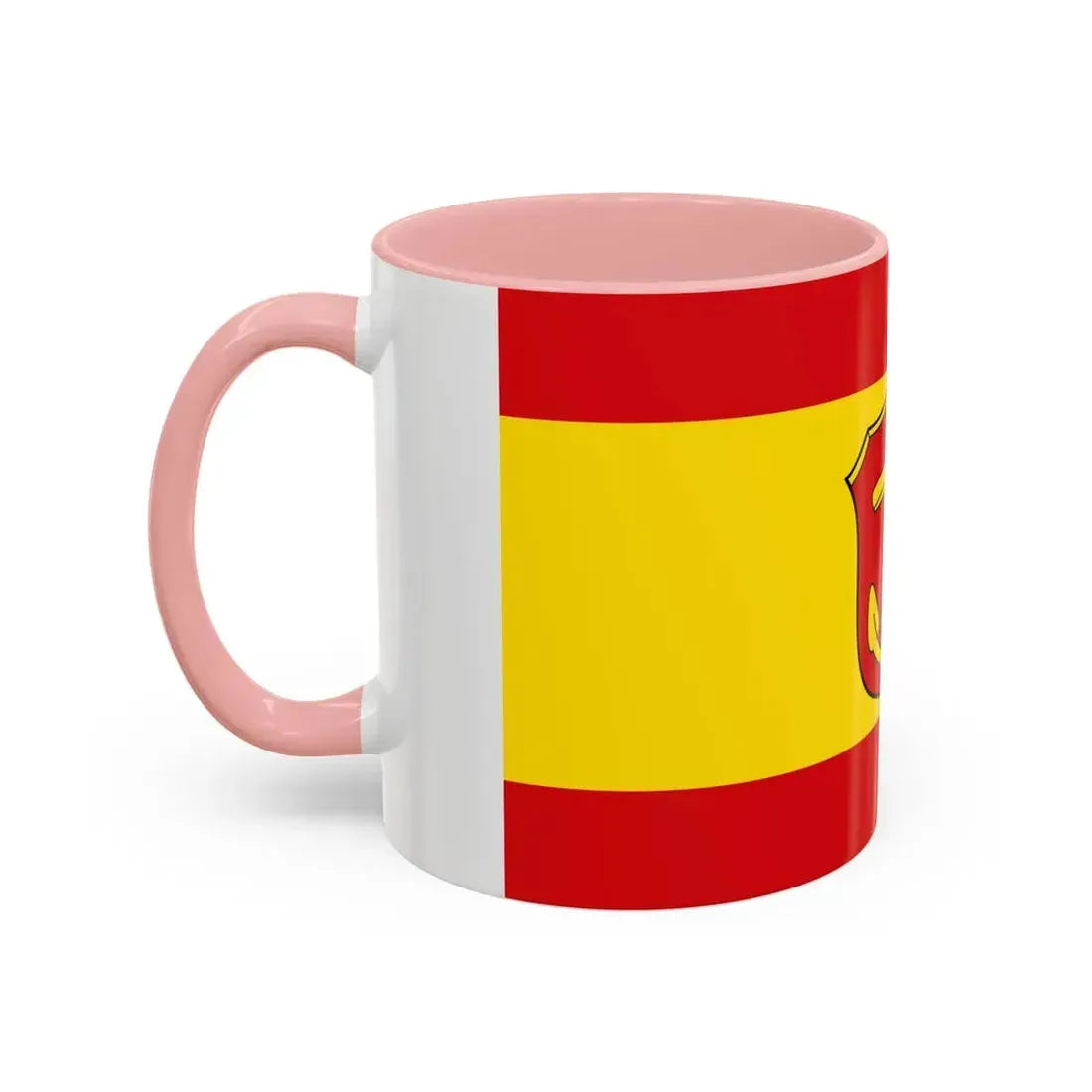Flag of Ludwigshafen am Rhein Germany - Accent Coffee Mug - Go Mug Yourself