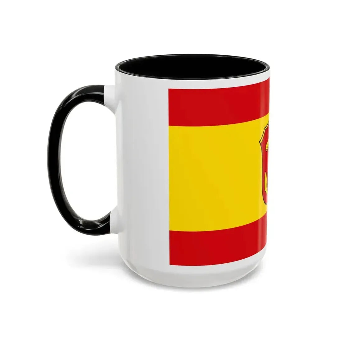 Flag of Ludwigshafen am Rhein Germany - Accent Coffee Mug - Go Mug Yourself