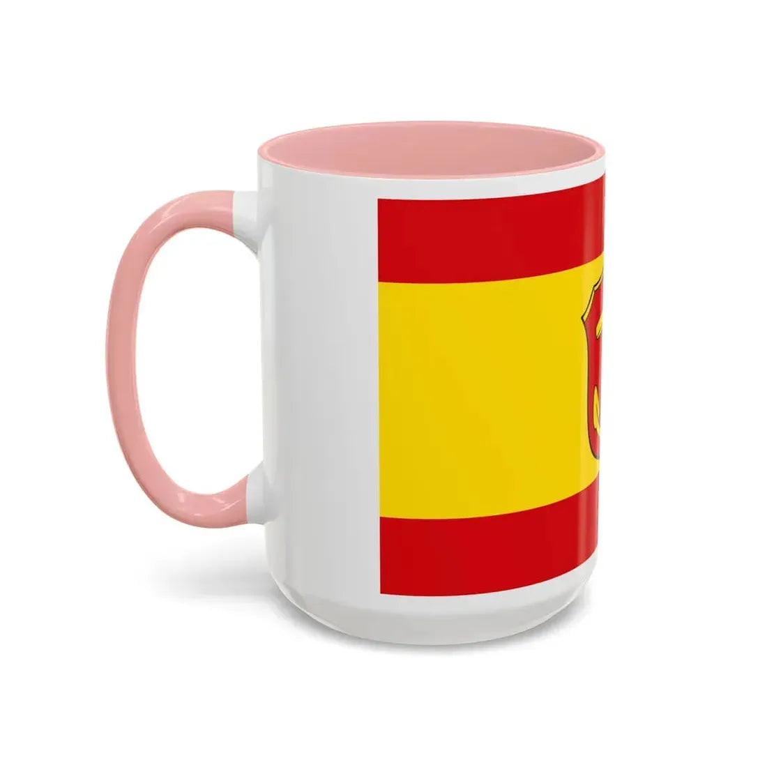 Flag of Ludwigshafen am Rhein Germany - Accent Coffee Mug - Go Mug Yourself