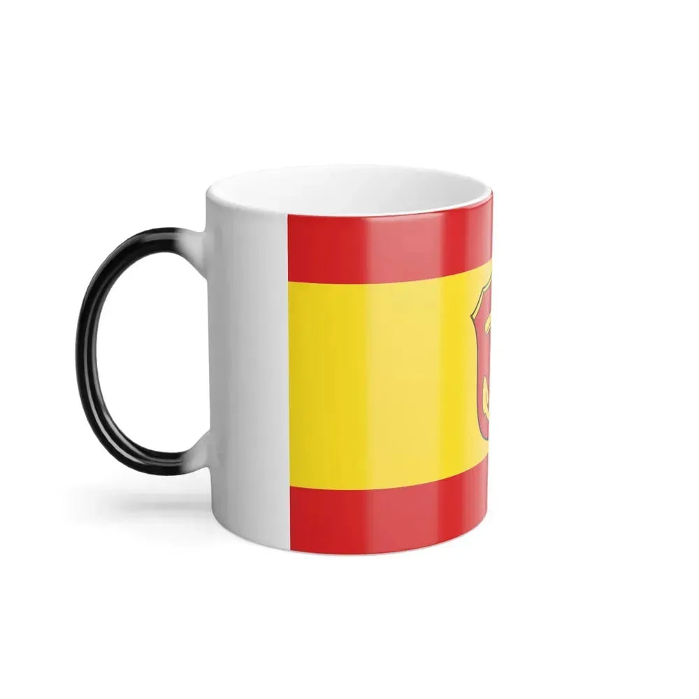 Flag of Ludwigshafen am Rhein Germany - Color Changing Coffee Mug - Go Mug Yourself