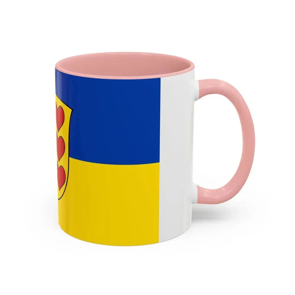 Flag of Lueneburg Germany - Accent Coffee Mug - Go Mug Yourself