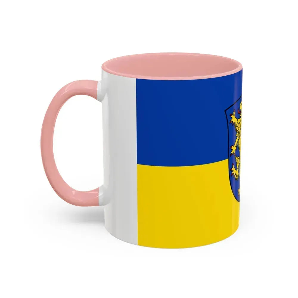 Flag of Lueneburg Germany - Accent Coffee Mug - Go Mug Yourself