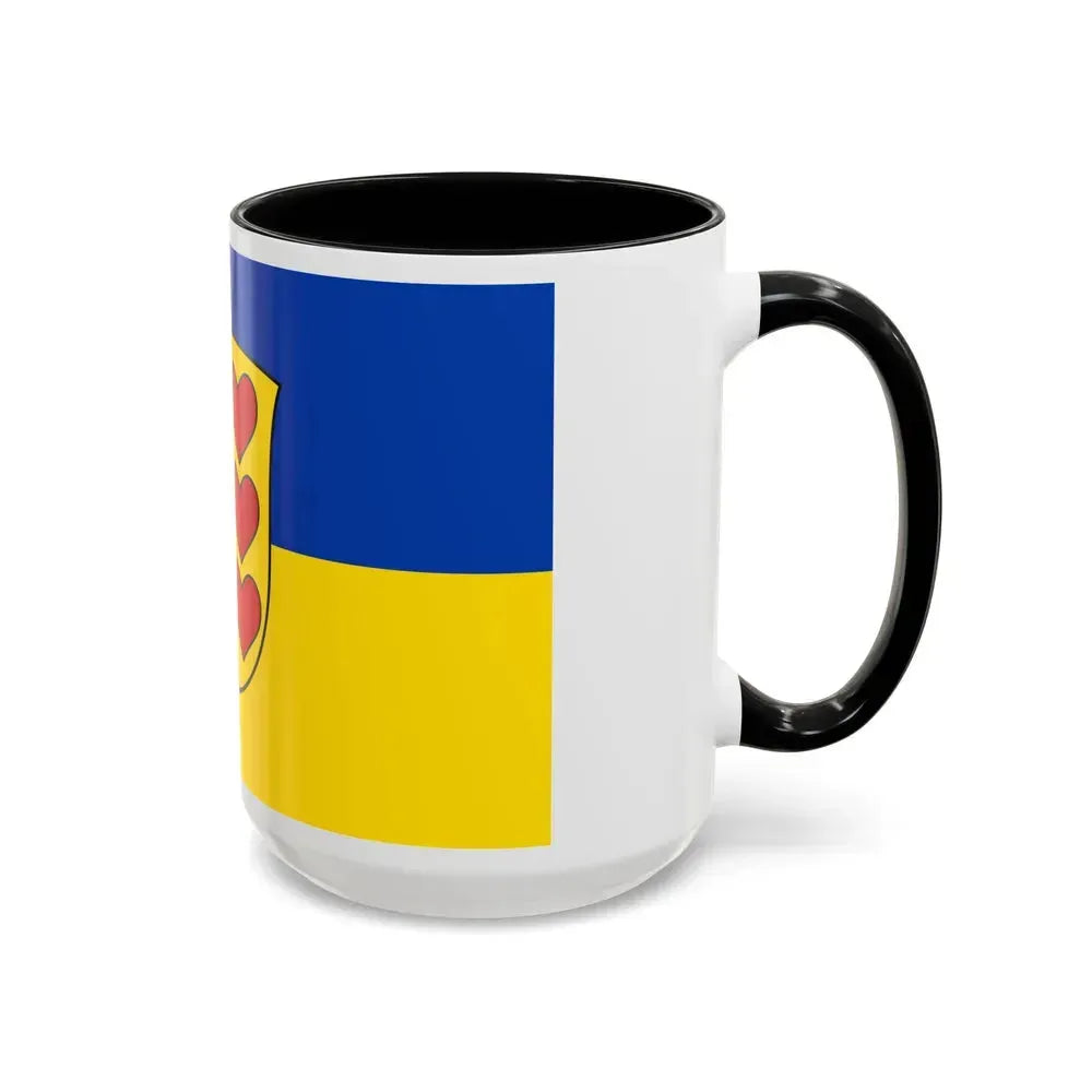 Flag of Lueneburg Germany - Accent Coffee Mug - Go Mug Yourself