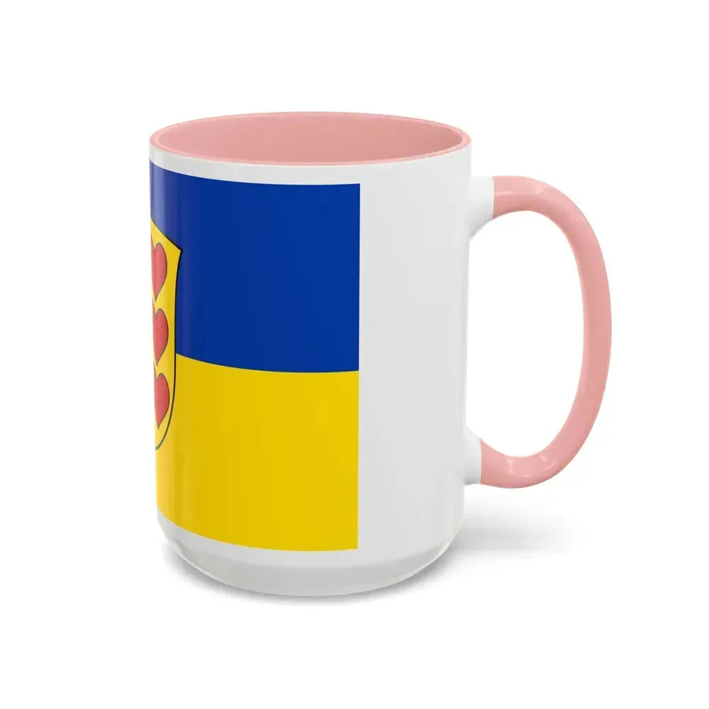 Flag of Lueneburg Germany - Accent Coffee Mug - Go Mug Yourself