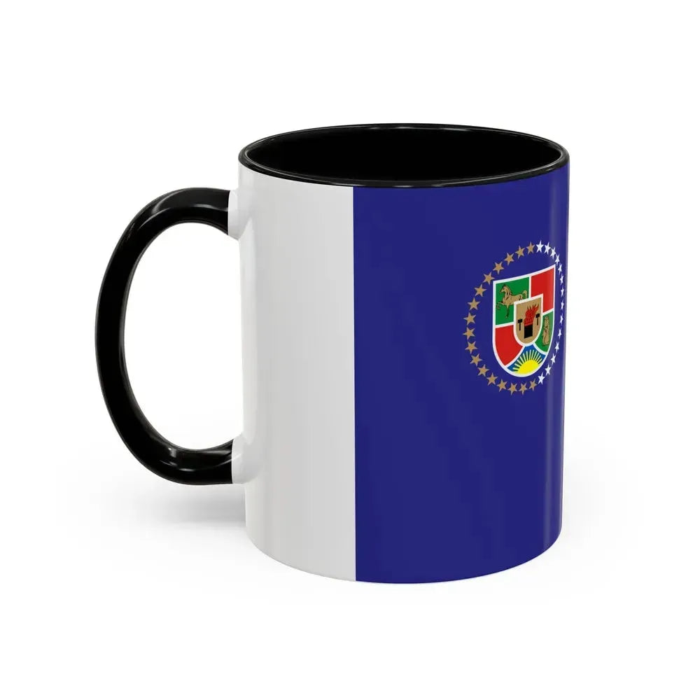 Flag of Luhansk Oblast Ukraine - Accent Coffee Mug - Go Mug Yourself