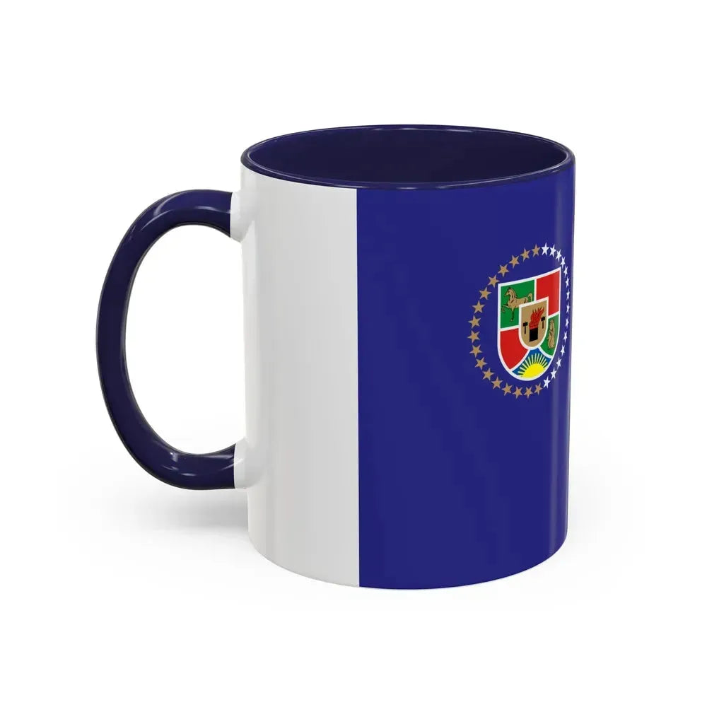 Flag of Luhansk Oblast Ukraine - Accent Coffee Mug - Go Mug Yourself