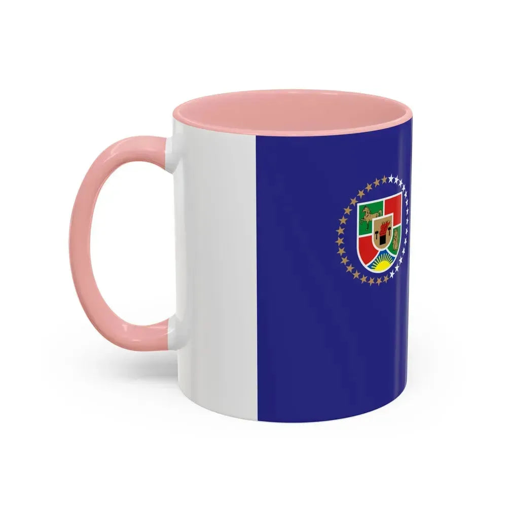 Flag of Luhansk Oblast Ukraine - Accent Coffee Mug - Go Mug Yourself