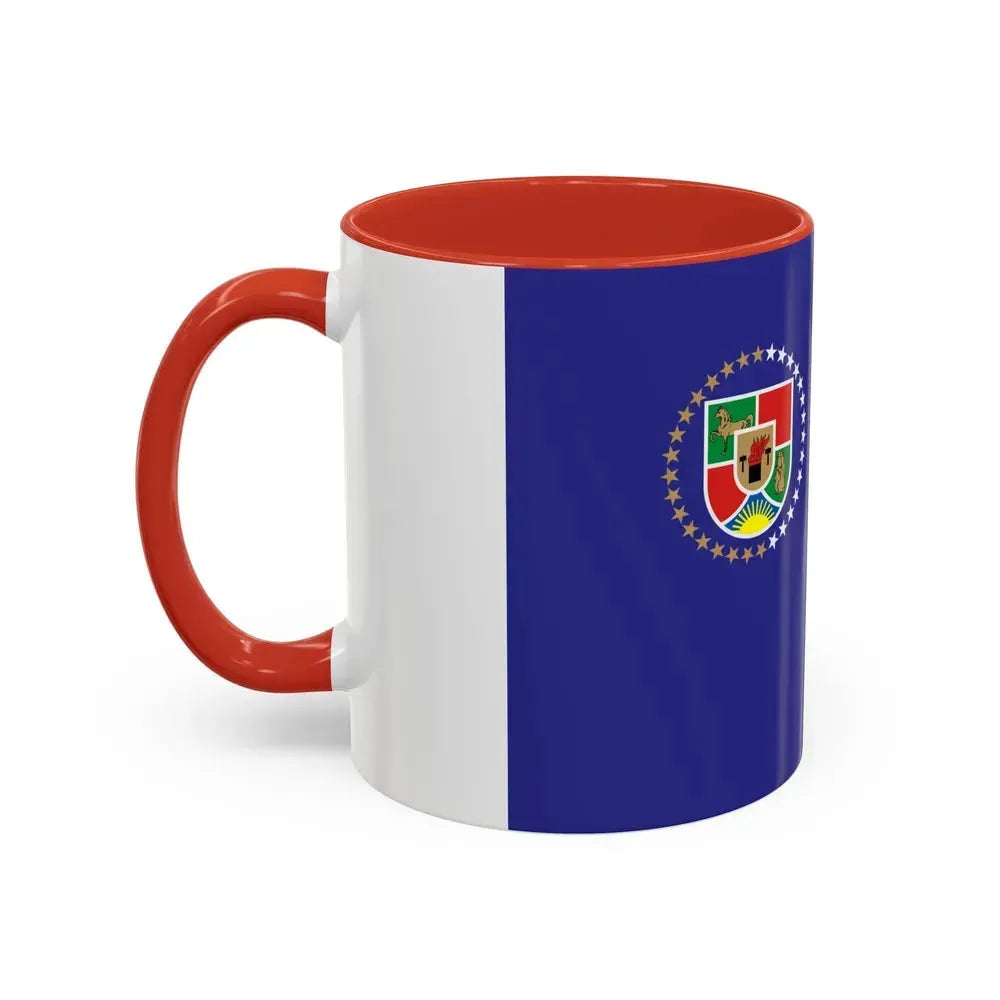 Flag of Luhansk Oblast Ukraine - Accent Coffee Mug - Go Mug Yourself