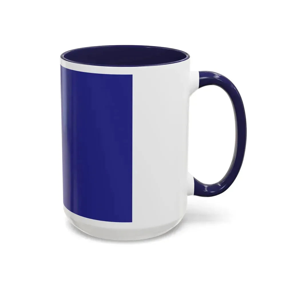 Flag of Luhansk Oblast Ukraine - Accent Coffee Mug - Go Mug Yourself